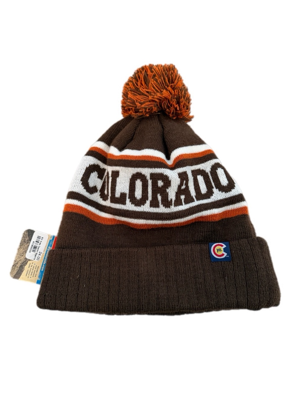 YoColorado Pom beanie NWT